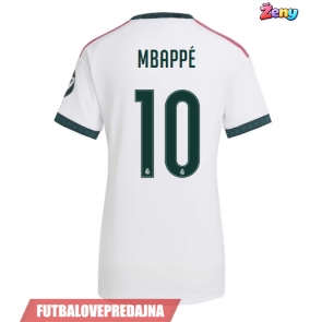 Lacne Ženy Futbalové dres Real Madrid Kylian Mbappe #10 2026-27 Krátky Rukáv - Domáci